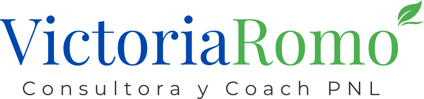 Logo Victoria Romo: Coach de vida, empresarial con PNL y consultora.