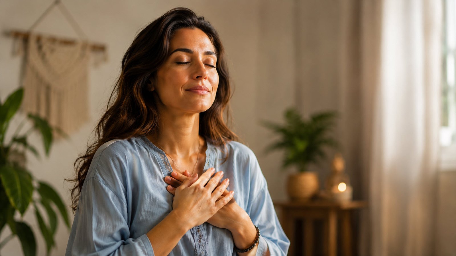 Mujer en momento de introspección representando la conexión entre emociones y enfermedades autoinmunes